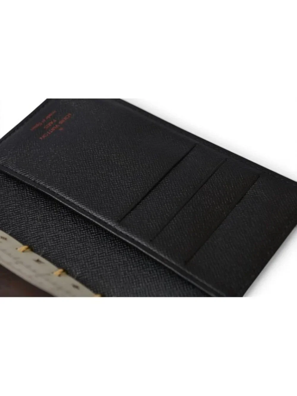 Louis Vuitton Notebook Cover Agenda PM Epi Black